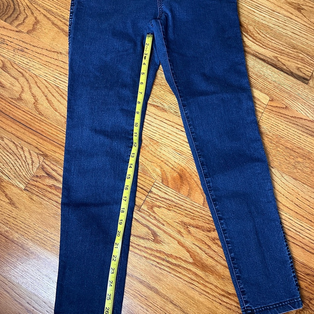 American Apparel Women's Dark Blue easy Skinny Jeans - Picture 6 of 7
